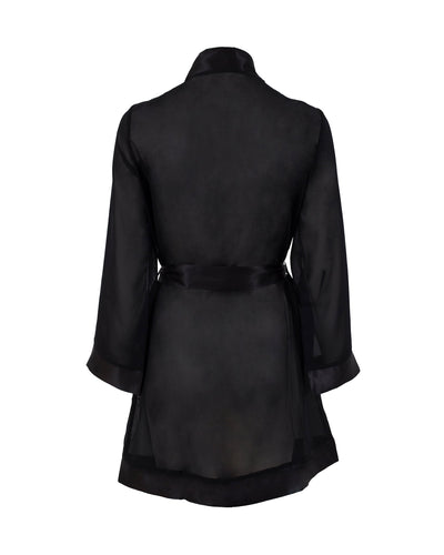 Chiffon Kimono Black