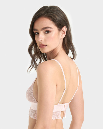 Tori Soft Bralette Pale Pink