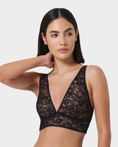 Fallon Lace Bralette Black