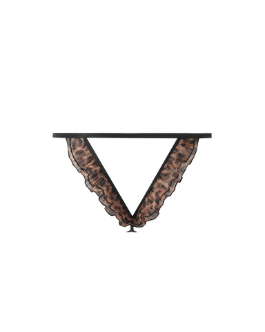 Matisse Open Brief Leopard/Black